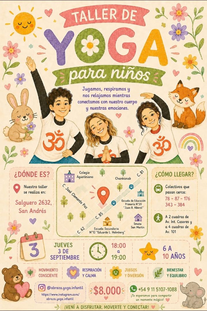 Yoga Niños fechas a confirmar