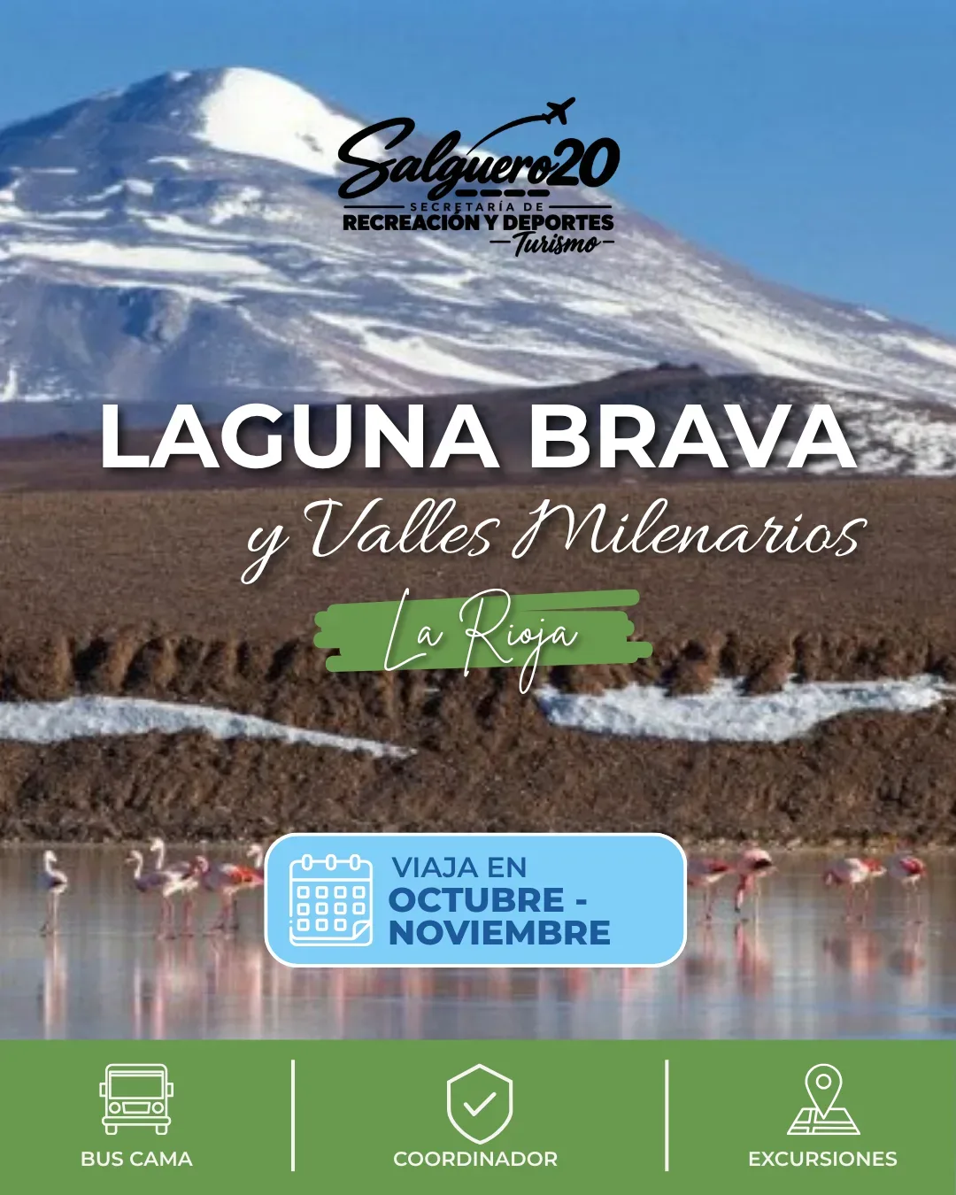 LAGUNA BRAVA Y VALLES MILENARIOS