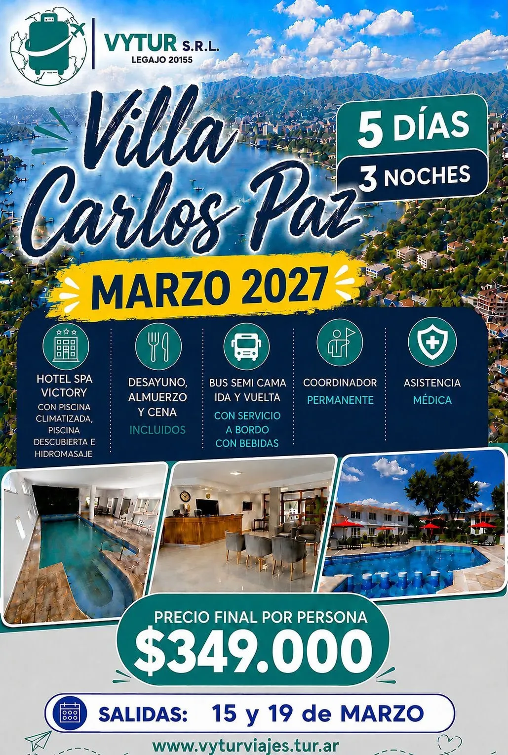 VILLA CARLOS PAZ (Marzo)