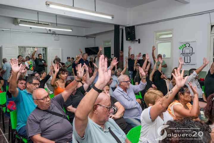 Amplia participación en la Asamblea de Memoria y Balance del Sindicato Salguero 20