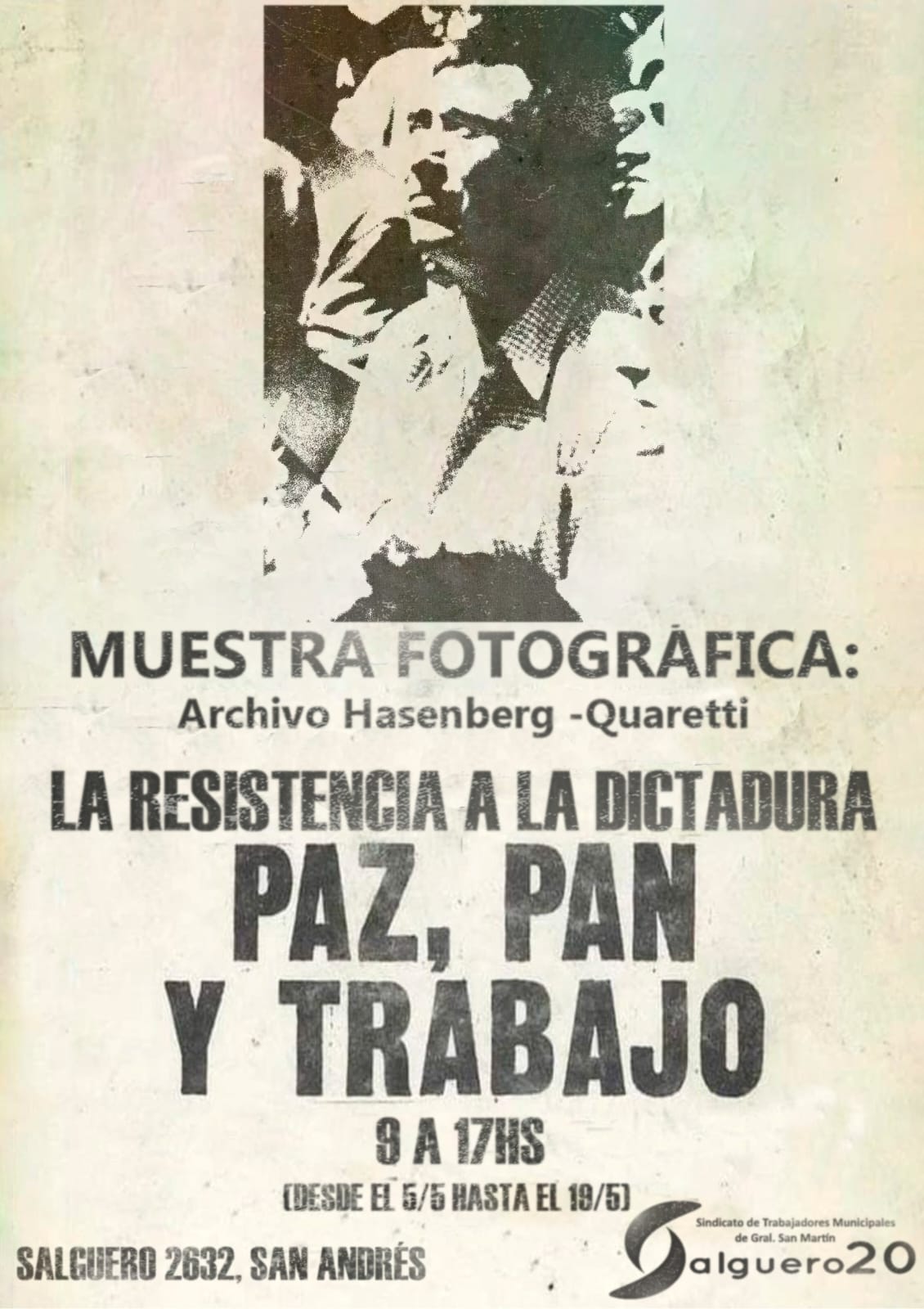 MUESTRA FOTOGRÁFICA: Archivo Hasenberg - Quaretti