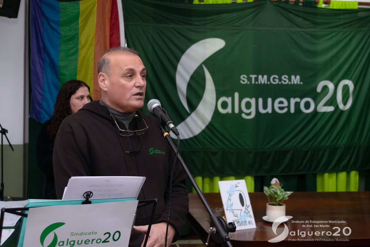 Carlos De Luca renovó su mandato y puso el foco en el recambio generacional del Sindicato Municipal