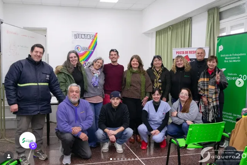 Taller de Promotorxs en VIH e ITS .