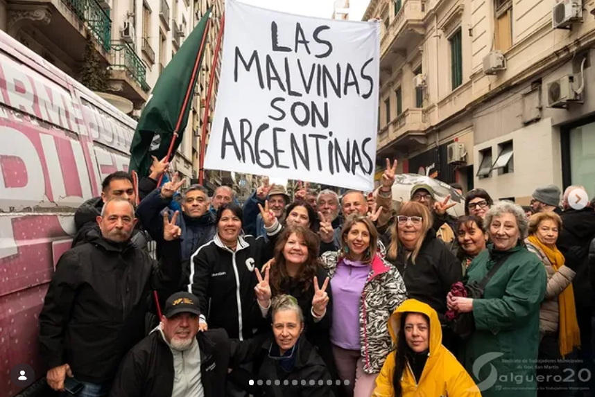 Salguero20 participó de la movilización del 6 de agosto