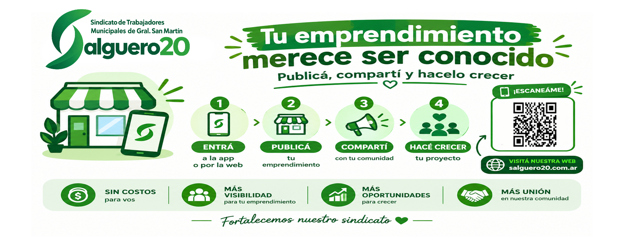 TU EMPRENDIMIENTO MERECE SER CONOCIDO