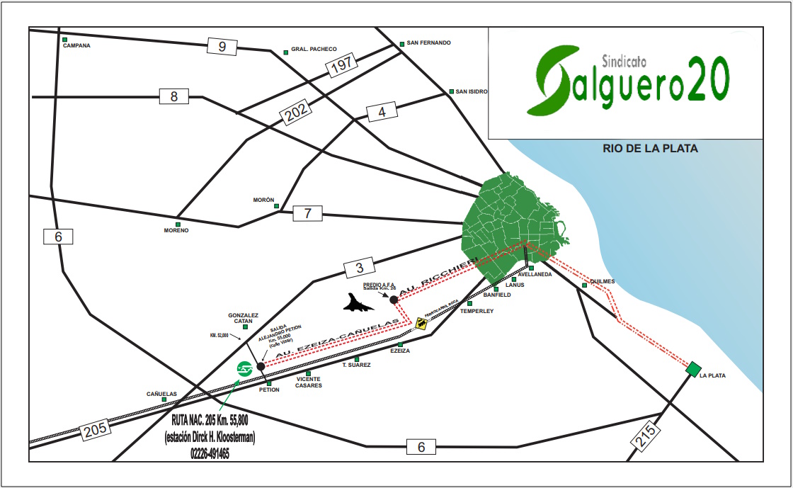 Mapa de Acceso