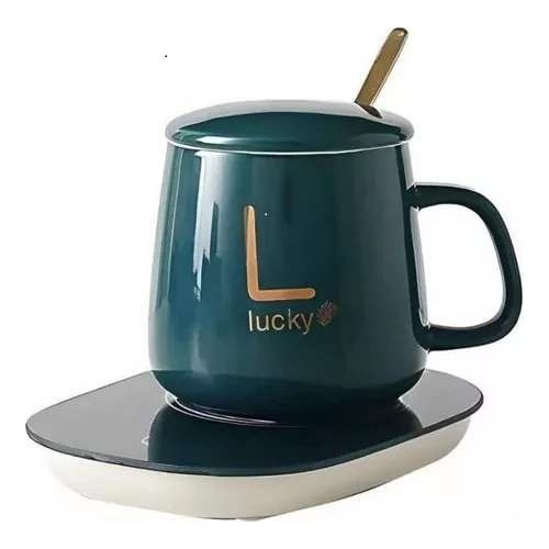 Taza con Base Calentador